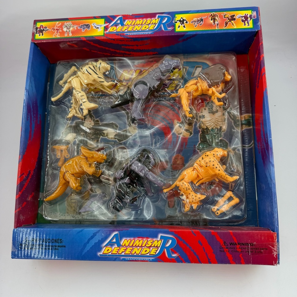 Modelo Transformers Animism Defender - Set of 6 - New in Box Vintage